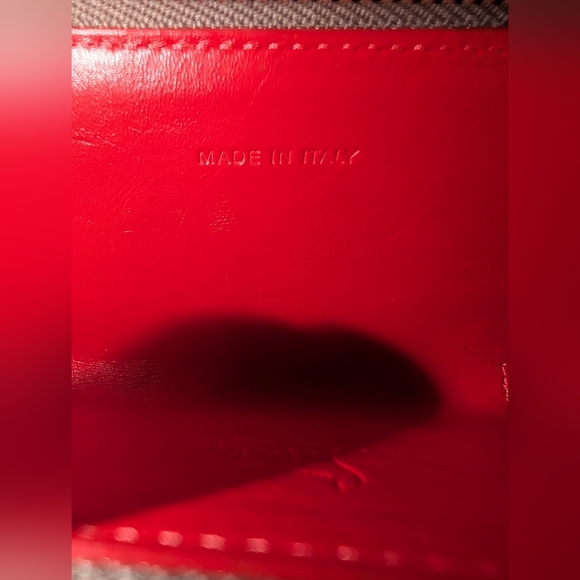 Authentic Christian Louboutin Small Panettone Zip-Around Coin Wallet & Key Ring - Picture 9 of 9